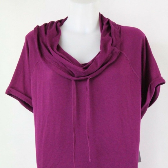 Ideology Purple Drawstring Top Size 2X - Picture 1 of 5